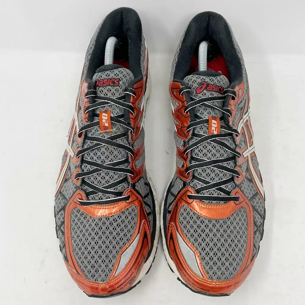 Asics Gel-Kayano 20th Anniversary Grey Orange Copper Men's Size 12